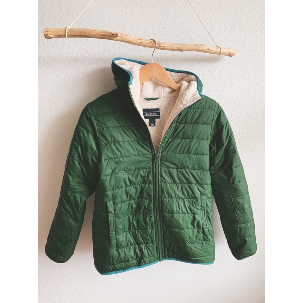 Lands End • Sherpa Lined Winter Jacket